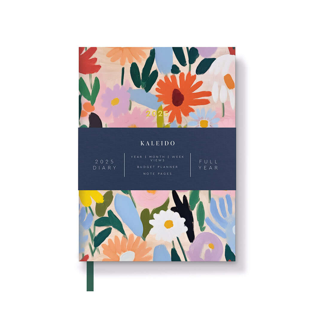 2025 Gouache Floral A6 Diary