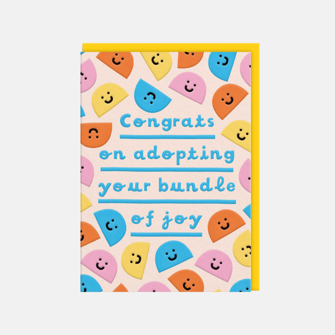 Adopting Joy Greetings Card