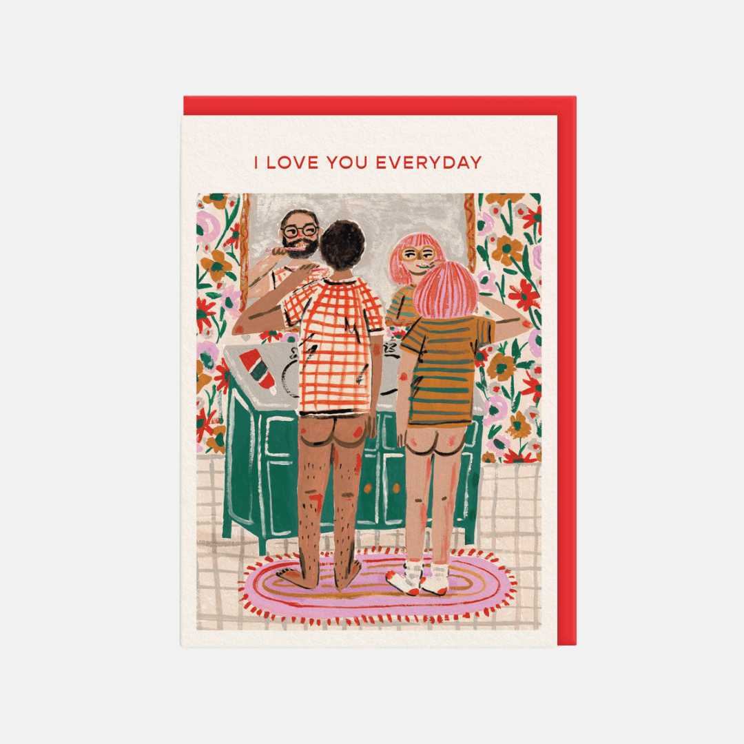 Bathroom Love Greetings Card