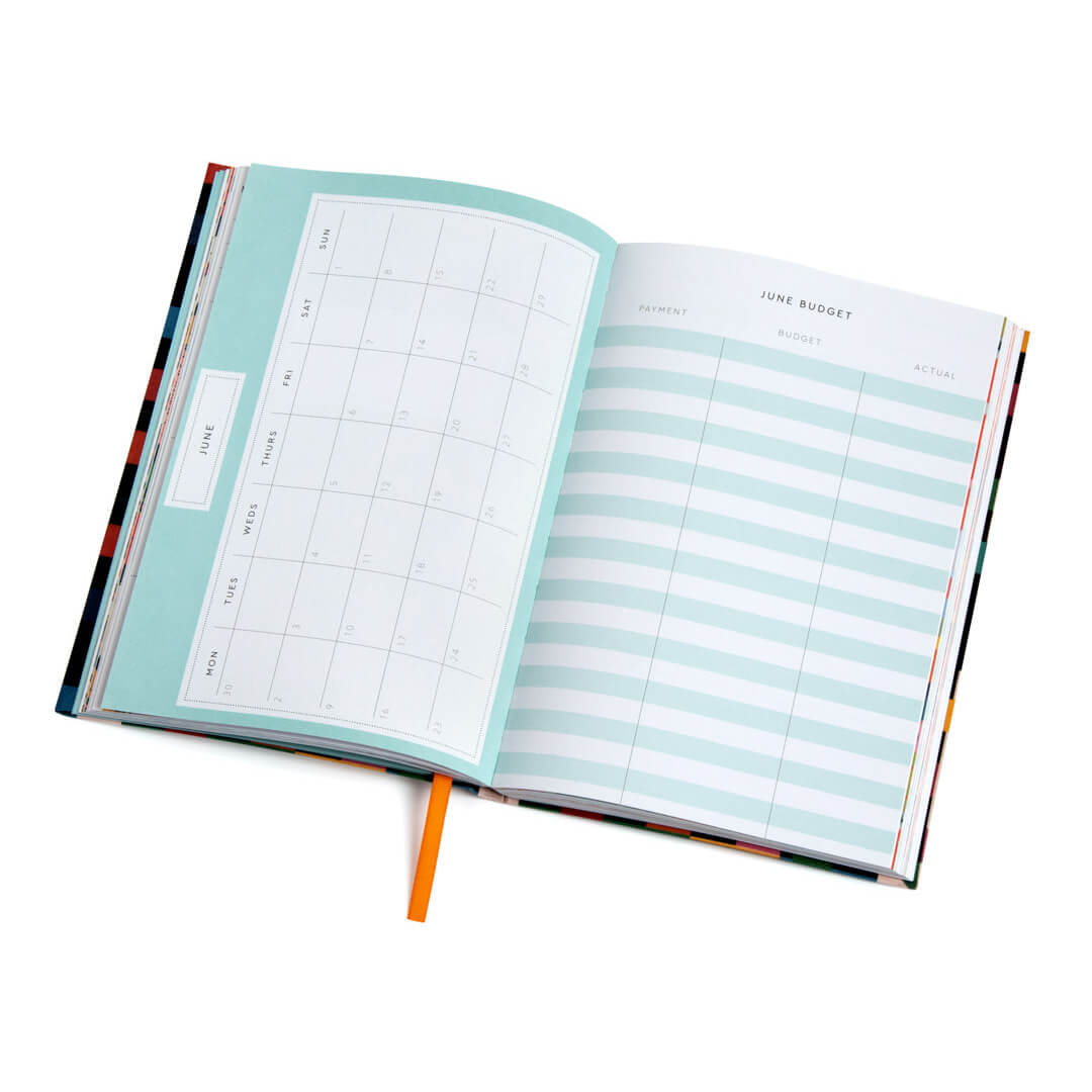 2025 Plaid A5 Diary