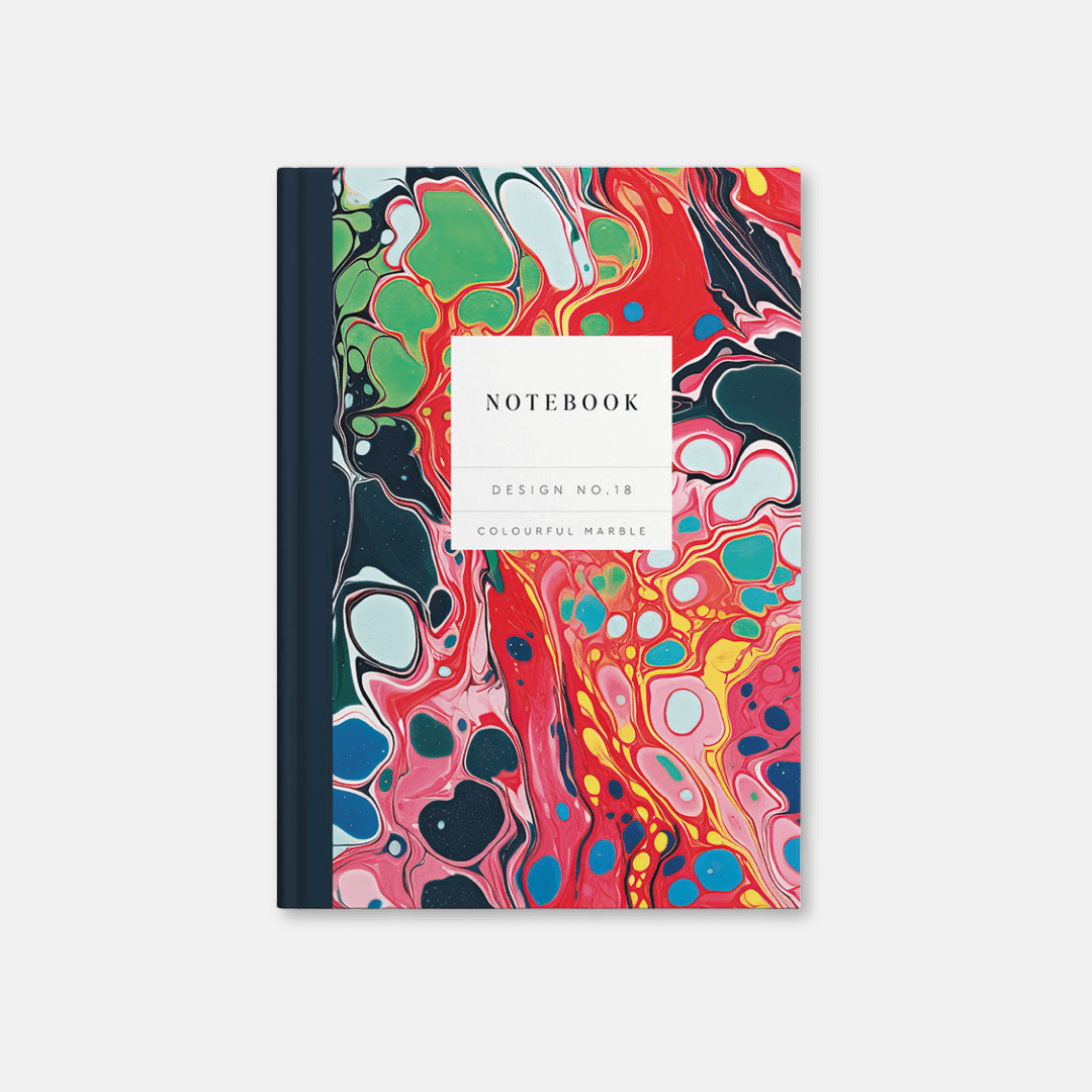 Marbled Hardback Notebook