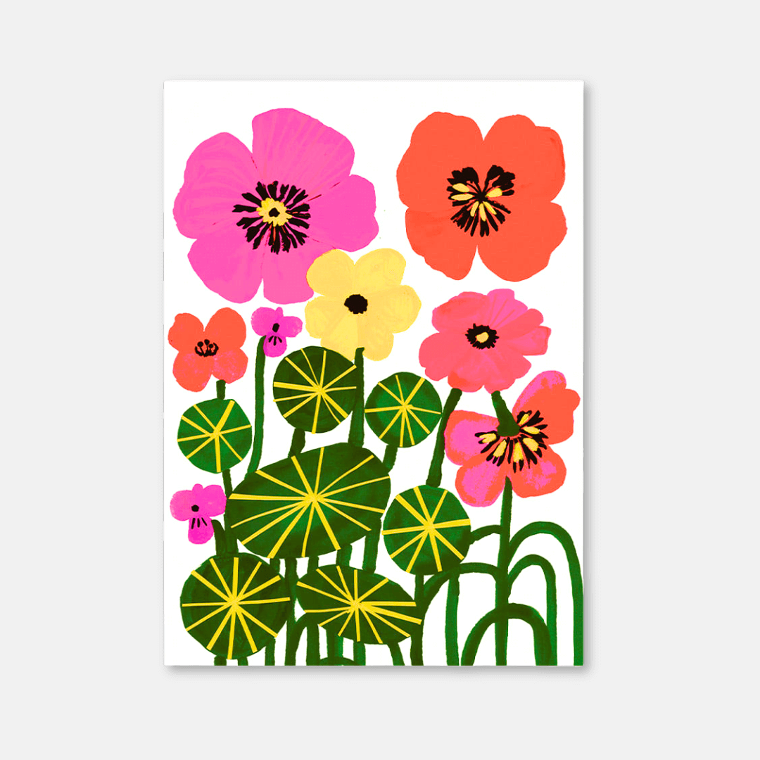 Nasturtiums Postcard