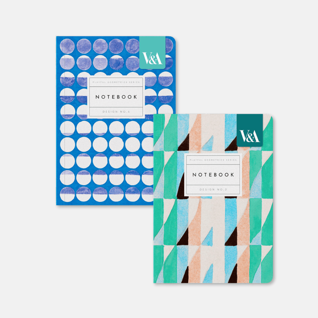 Premium A6 Playful Geometrics Notebooks