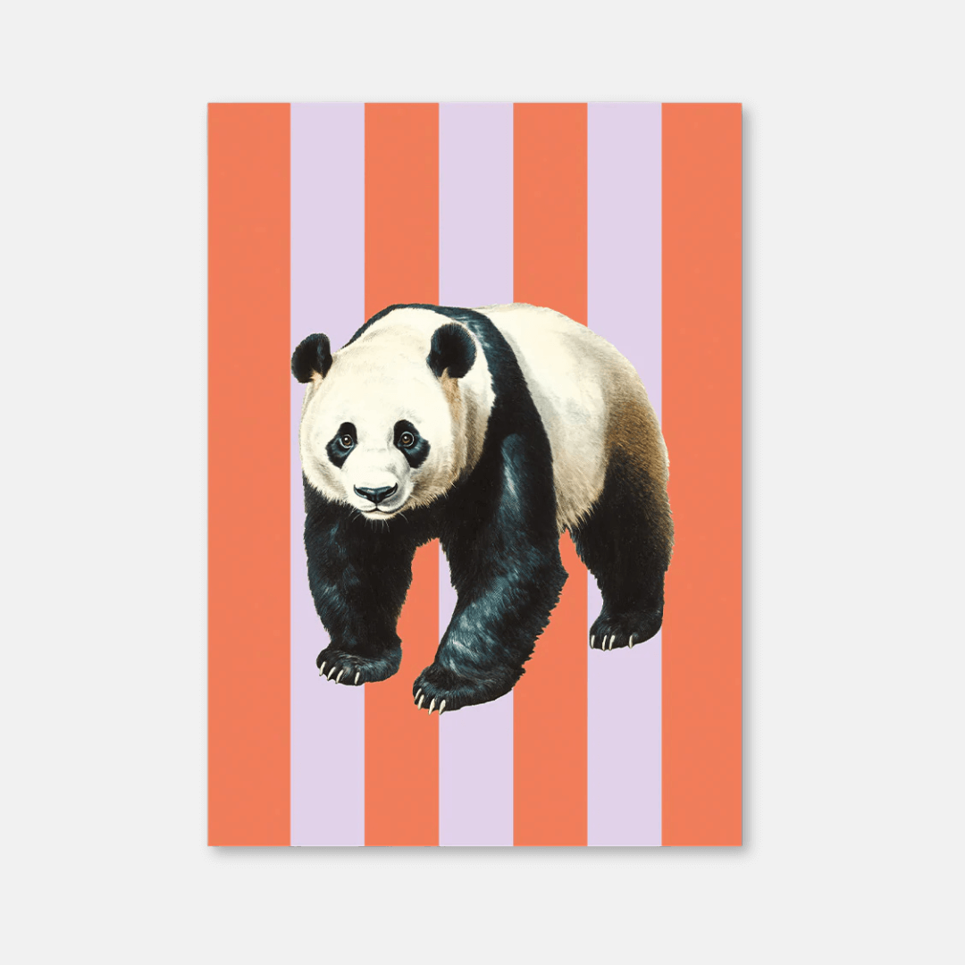 Striped Animal Postcards