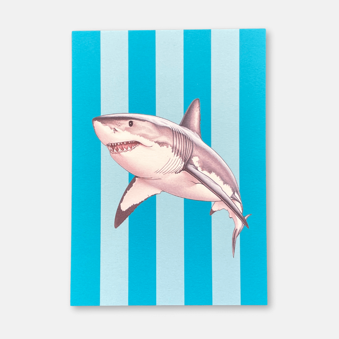 Striped Animal Postcards