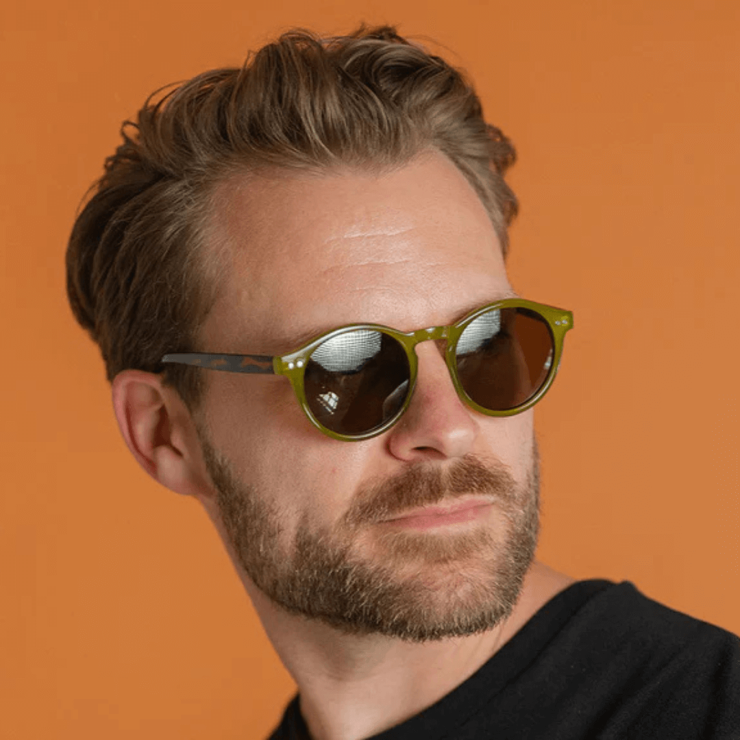 Olive & Tortoiseshell Robbie Sunglasses
