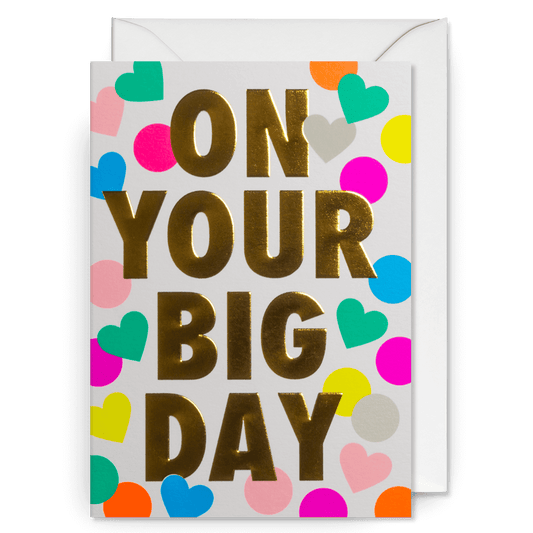 On Your Big Day Greetings Card