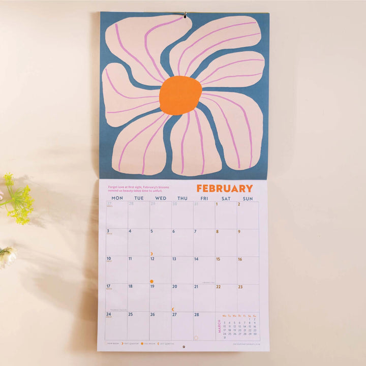 2025 Les Fleurs Calendar