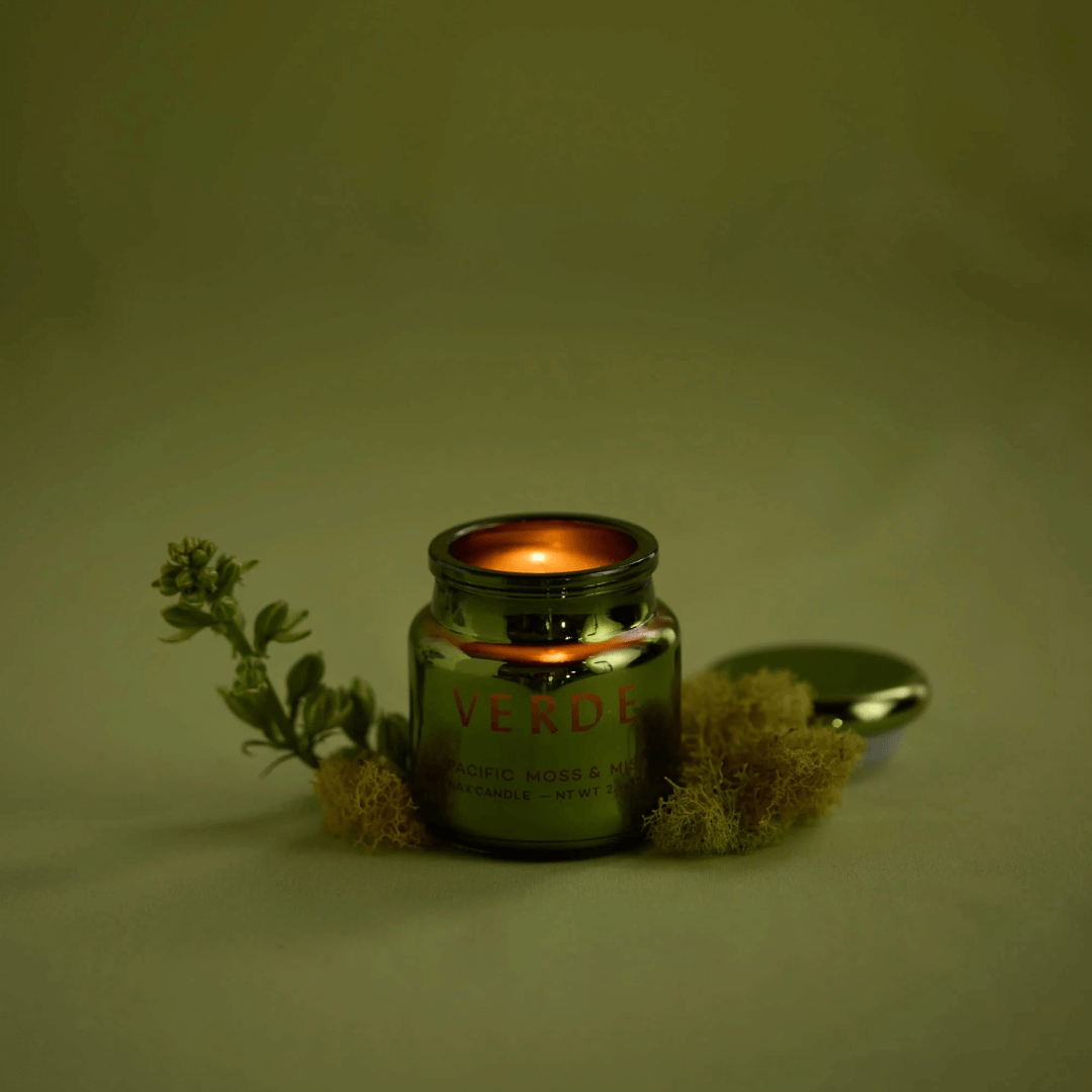 Chroma Metallic Glass Pot Candles