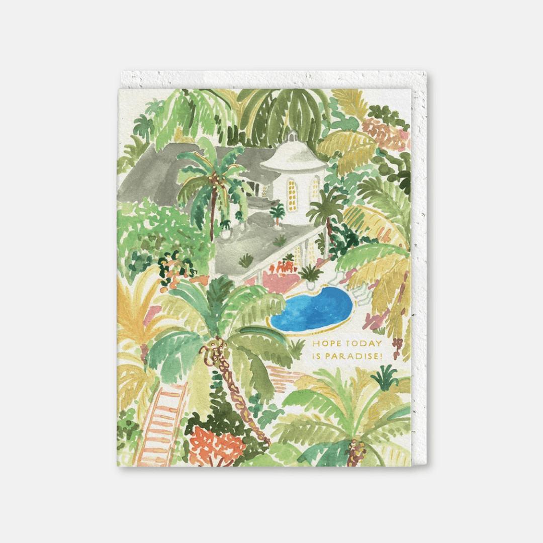 Paradise Seedling Greetings Card