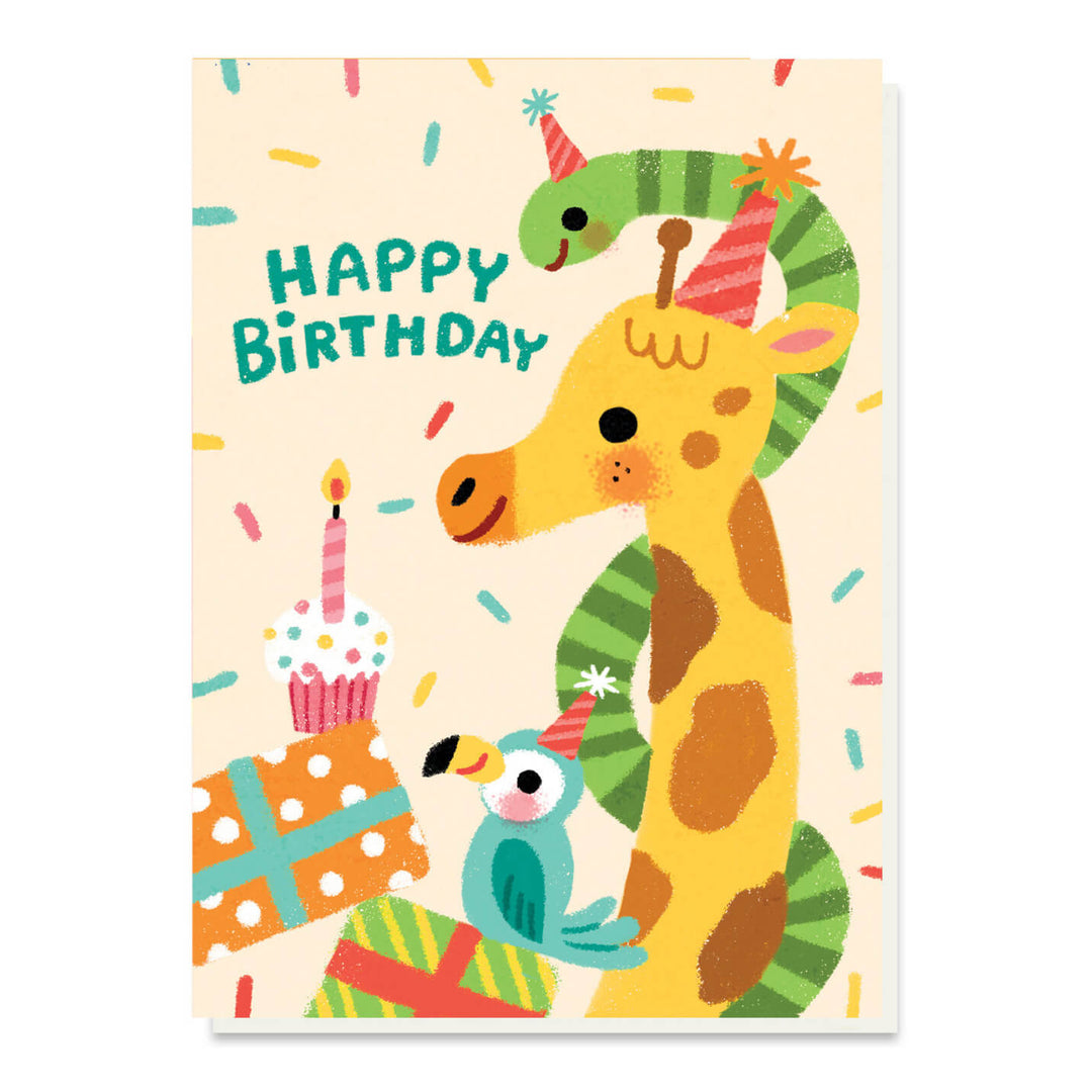 Party Animals Birthday Greetings Card