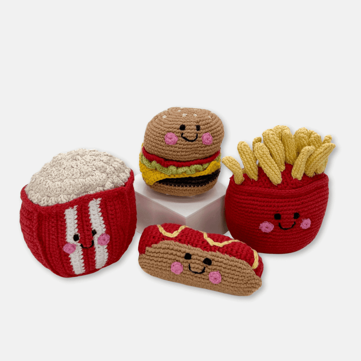 Popcorn Crochet Rattle