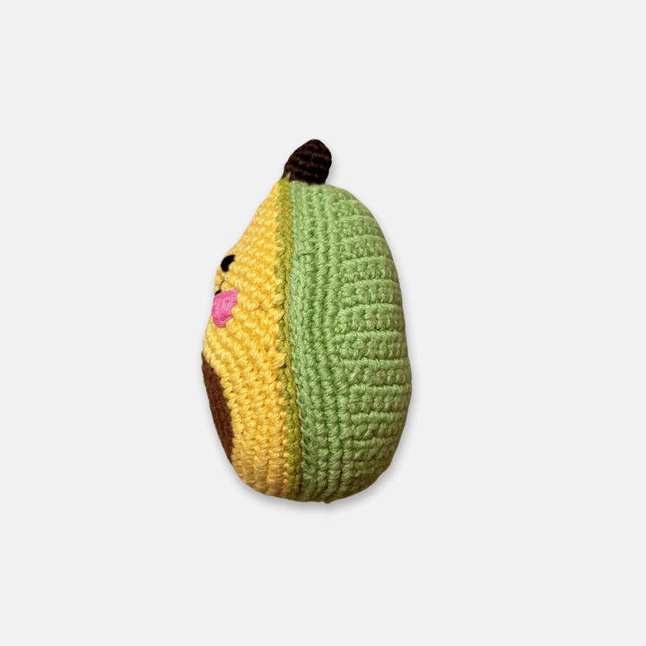 Avocado Crochet Rattle