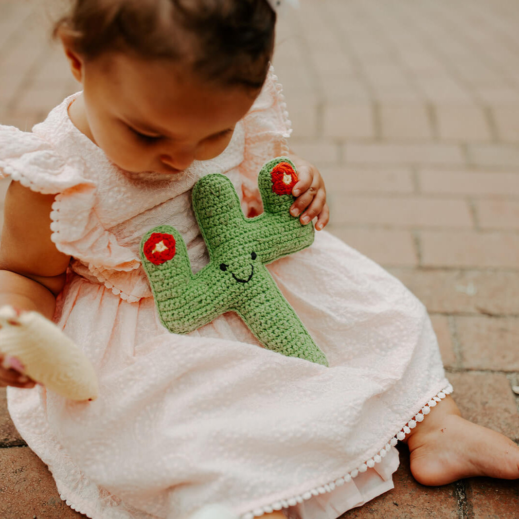 Cactus Crochet Rattles