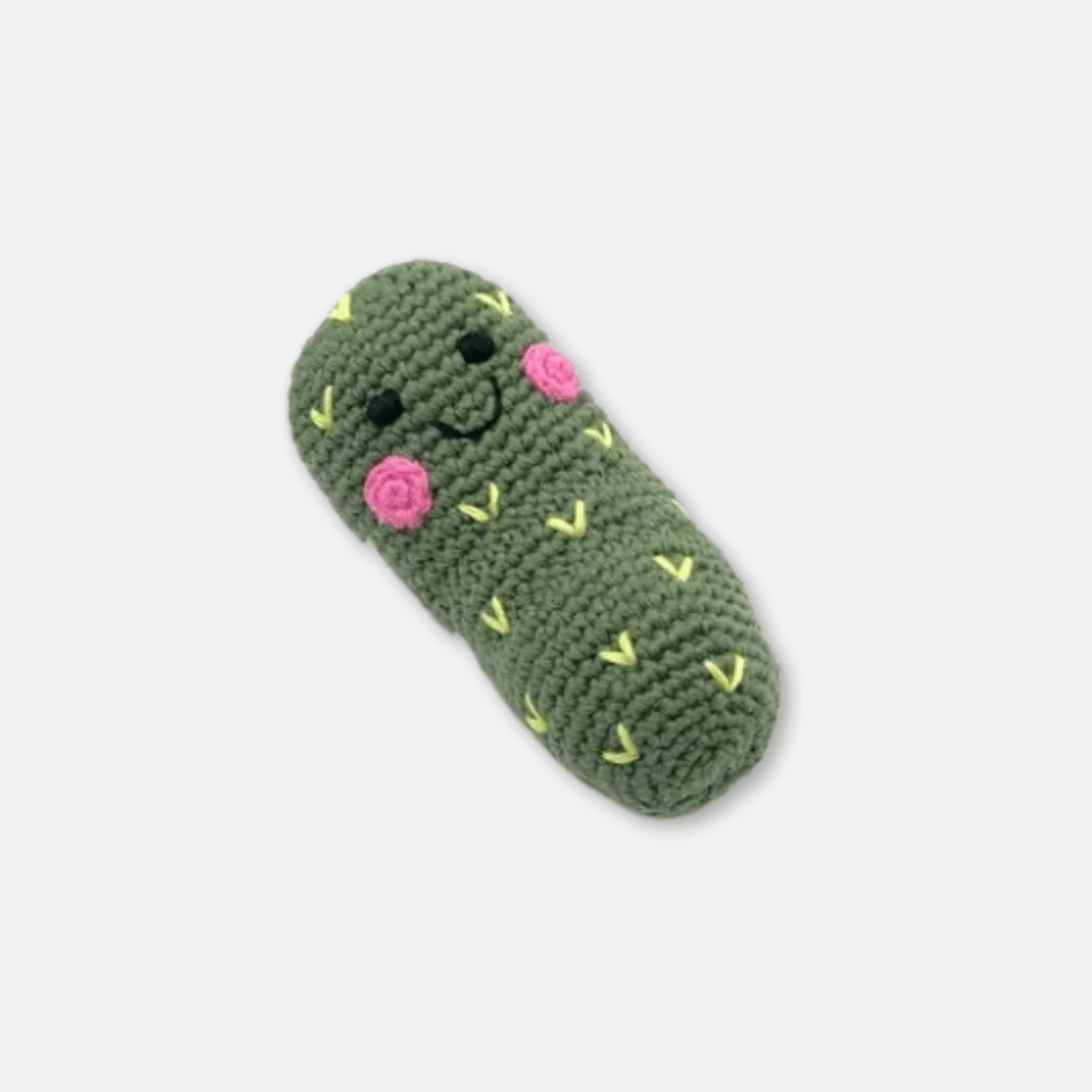 Pickle Crochet Rattle