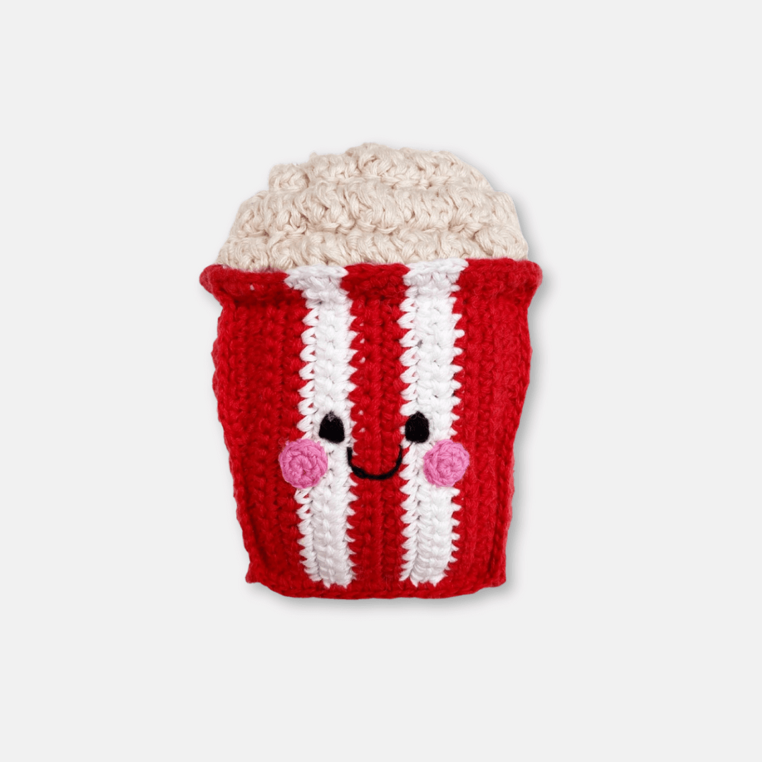 Popcorn Crochet Rattle