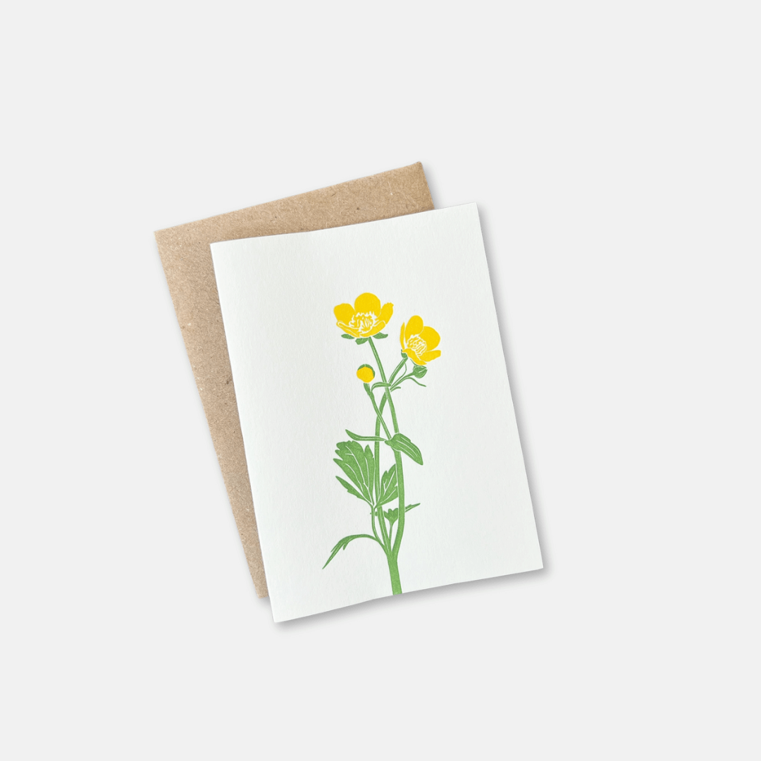 Buttercup Mini Greetings Card – BAM Store + Space