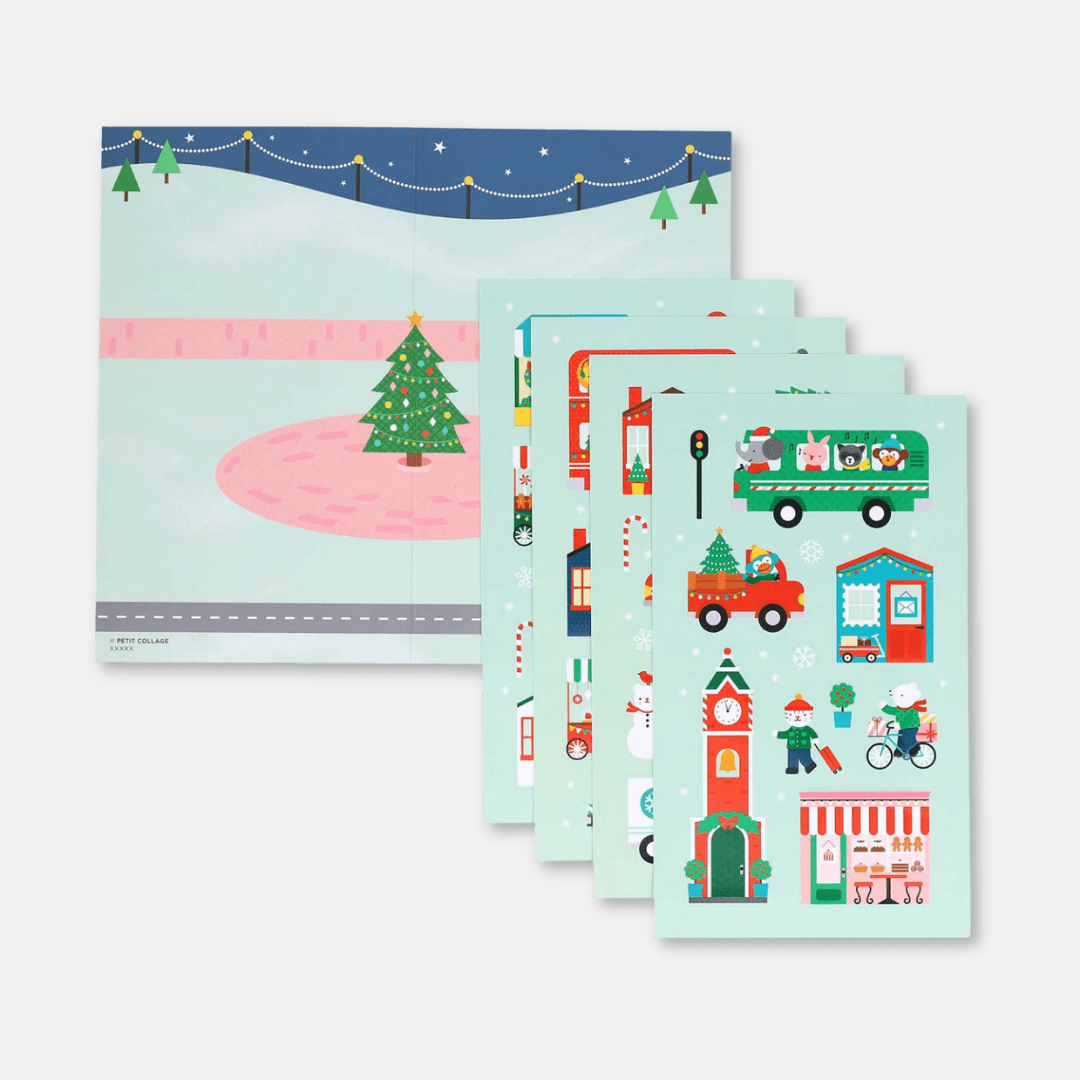 Christmas Town Mini Sticker Set