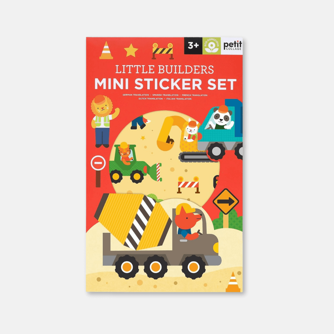 Little Builders Mini Sticker Set