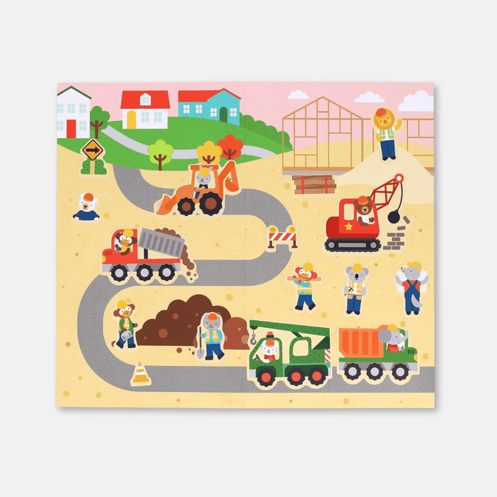 Little Builders Mini Sticker Set