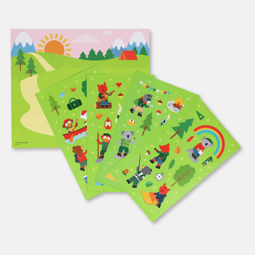 Little Campers Mini Sticker Set