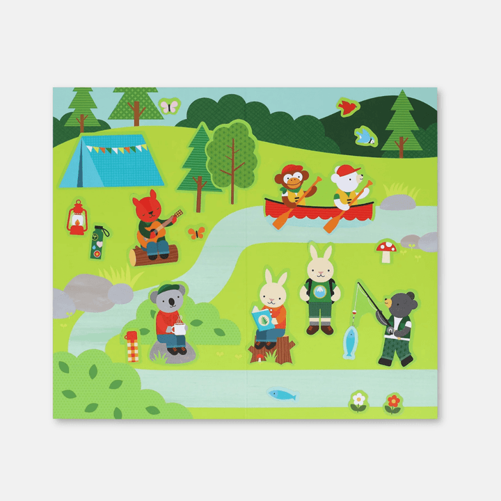 Little Campers Mini Sticker Set