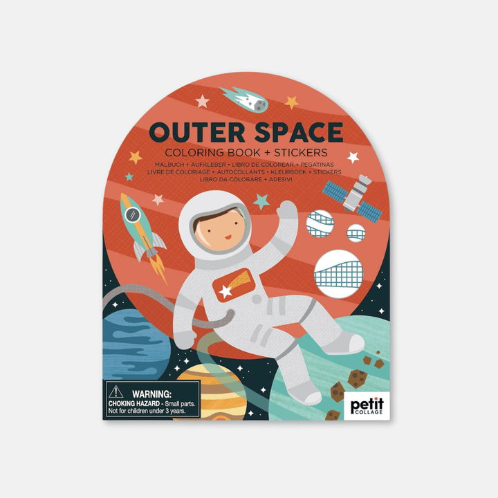 Outer Space Colouring Book & Stickers