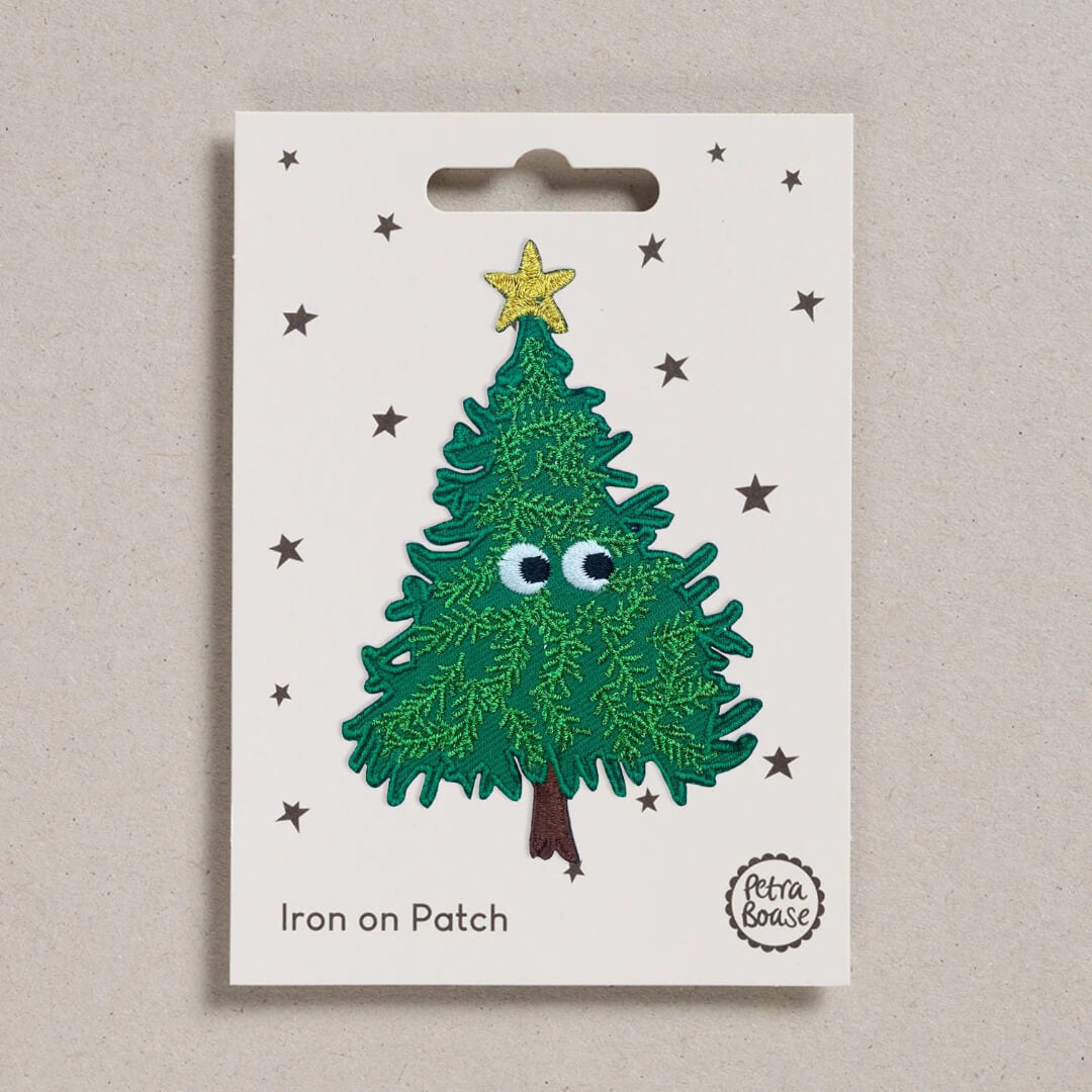 Christmas Tree Iron-on Patch