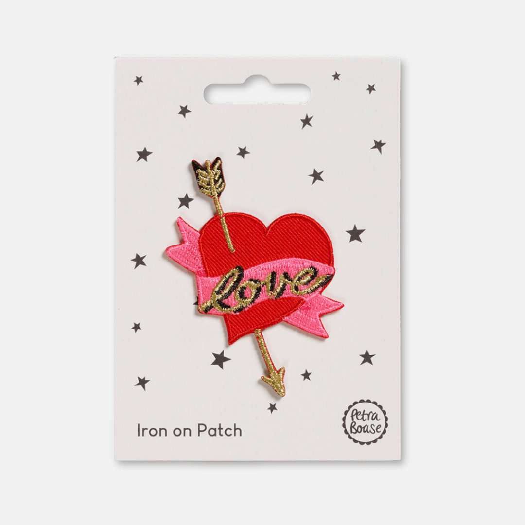 Love Heart Iron-on Patch