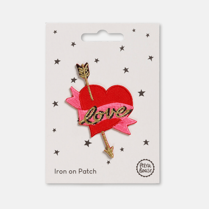 Love Heart Iron-on Patch