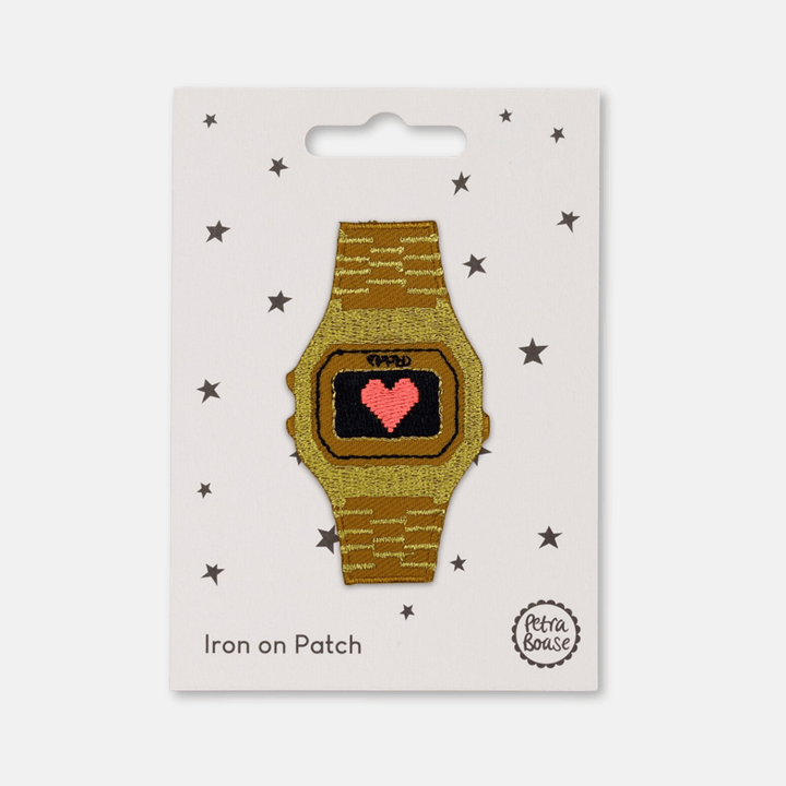 Love Watch Iron-on Patch