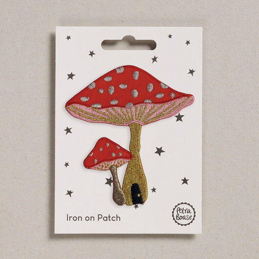 Toadstool Iron-on Patch