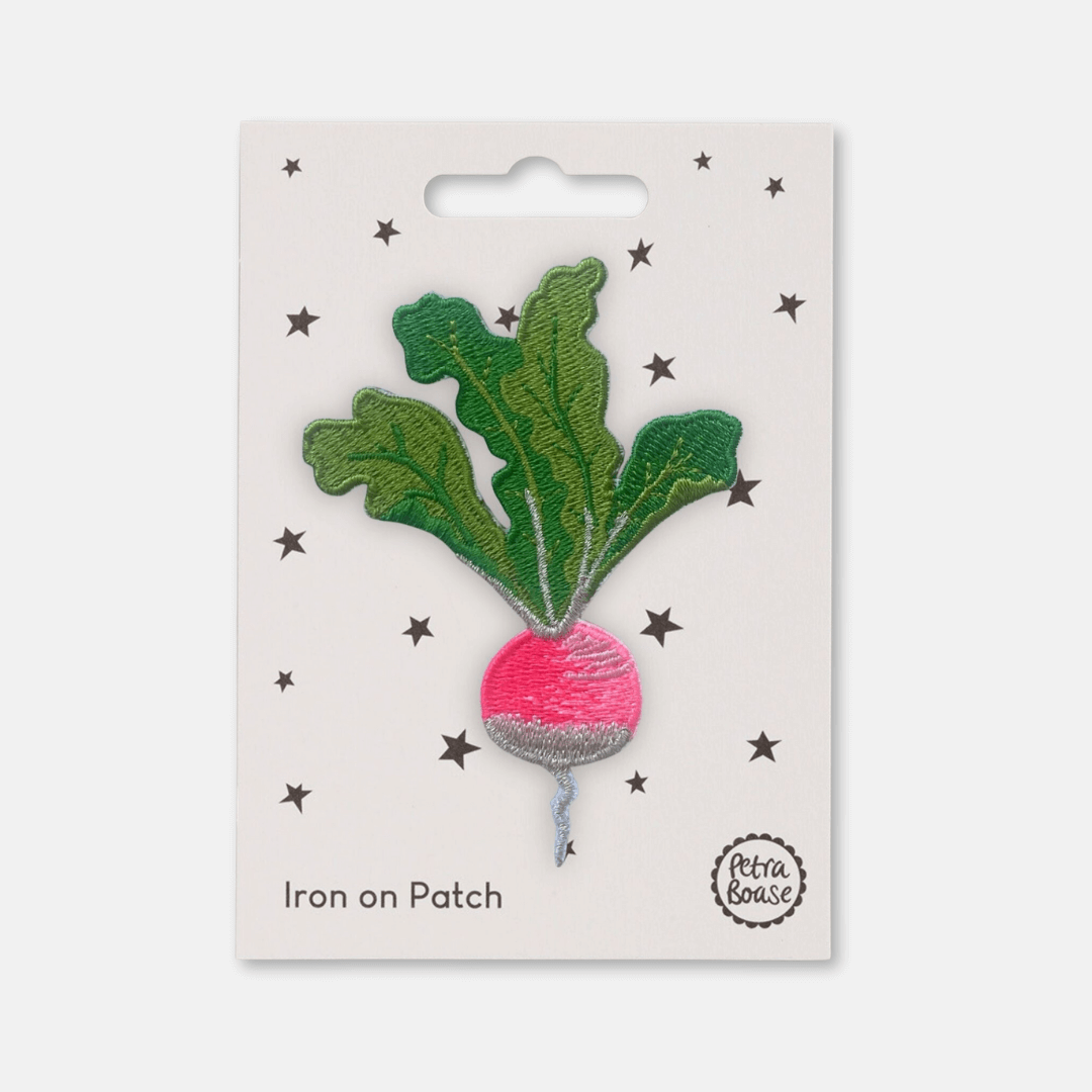 Radish Iron-on Patch