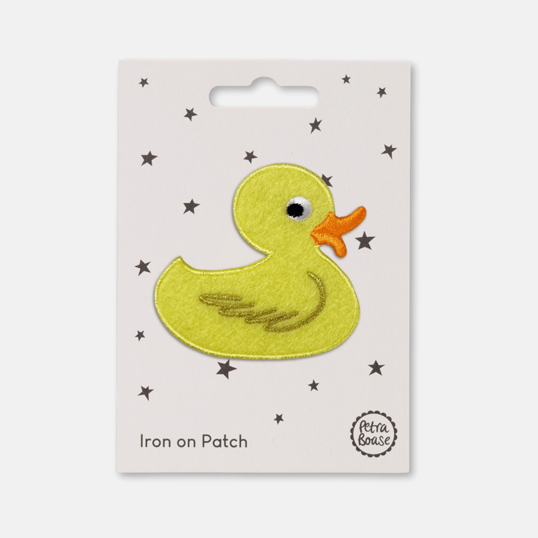 Rubber Duck Iron-on Patch