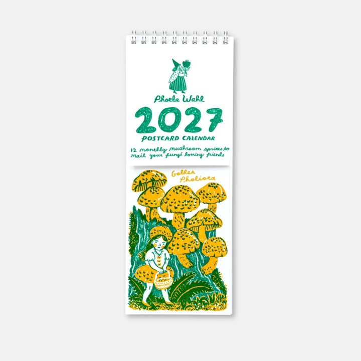 Mushroom Sprites 2027 Postcard Calendar