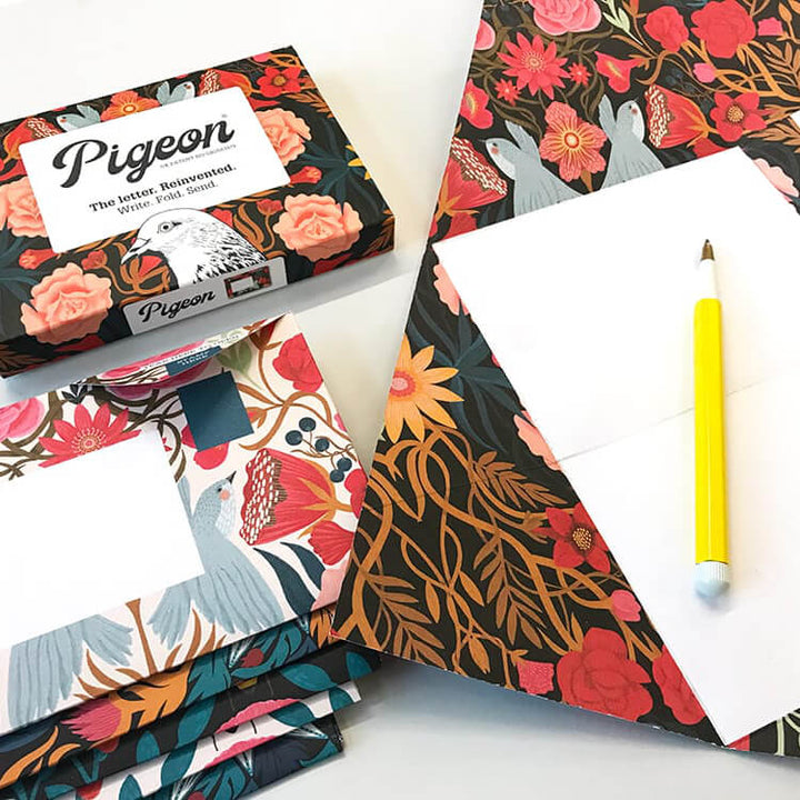 Pigeon Origami Letters: Bright & Beautiful