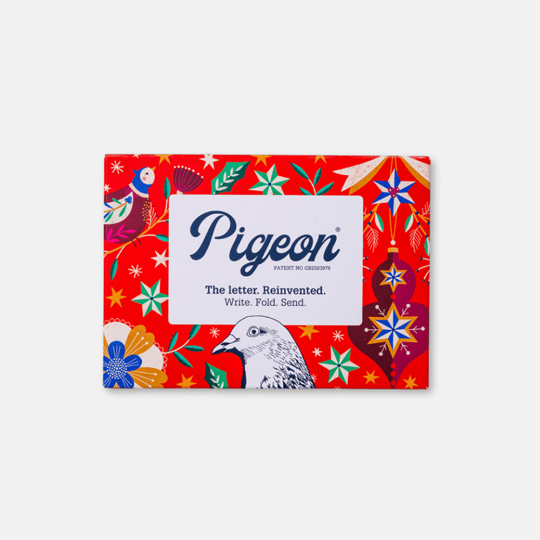 Festive Pigeons Origami Letters