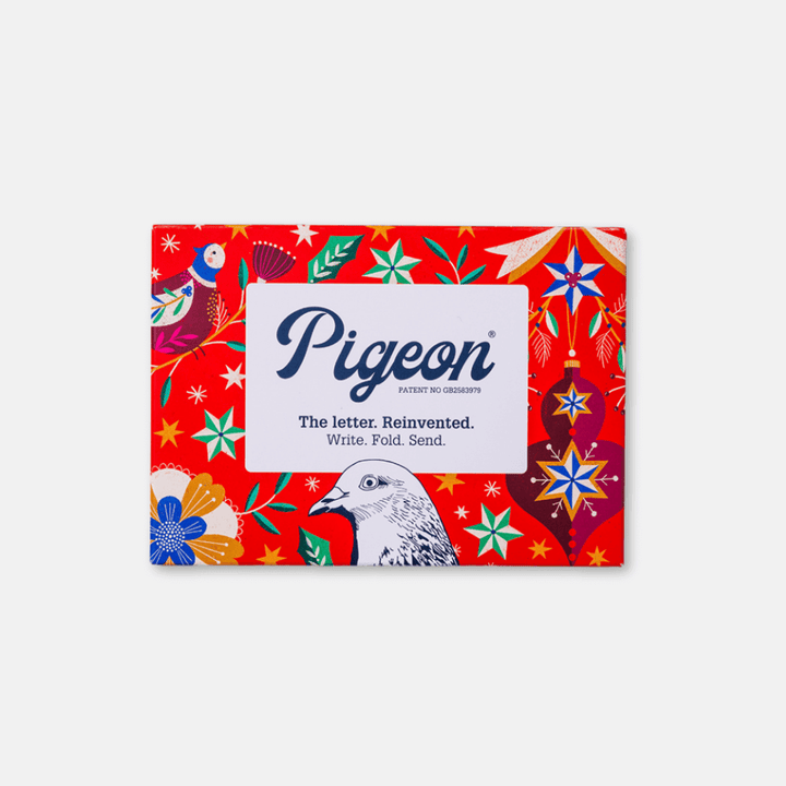 Festive Pigeons Origami Letters