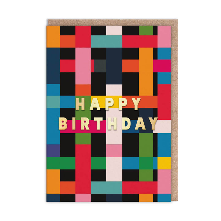 Plaid Birthday Greetings Card Pack