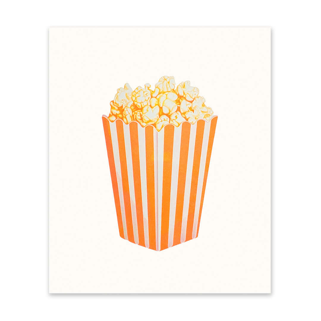 Popcorn Riso Art Print