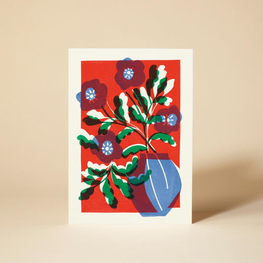 Flora 4 Any Occasion Greetings Card