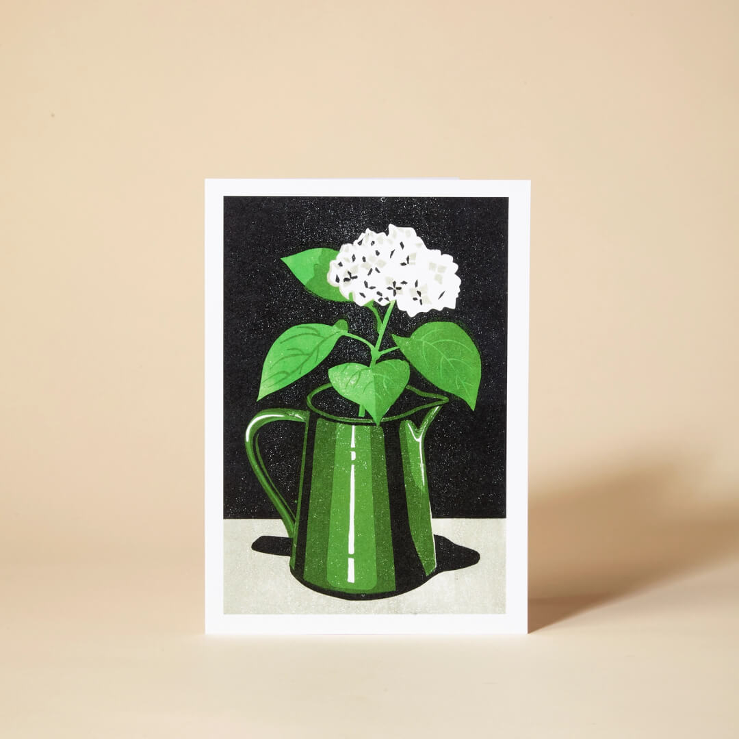 Hydrangea Greetings Card