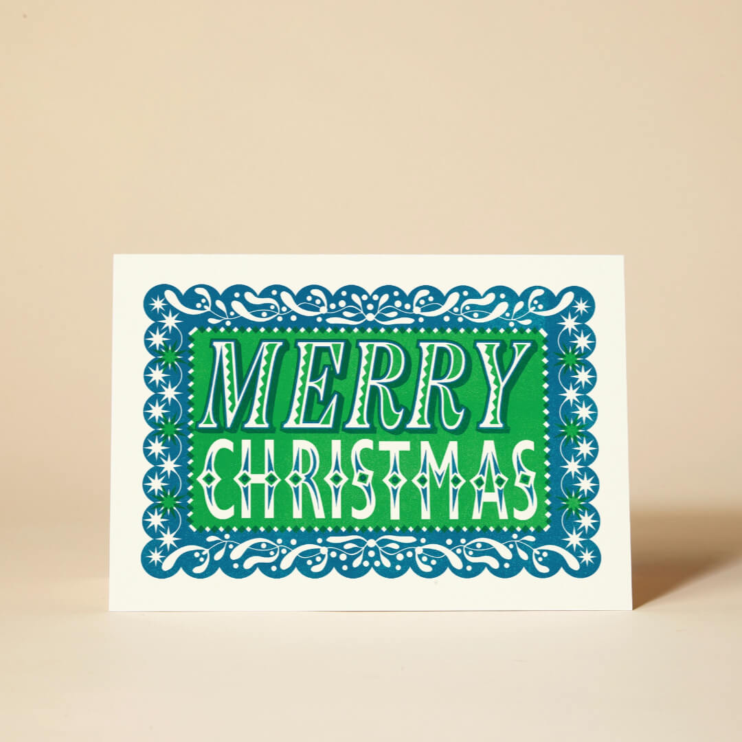 Merry Christmas Greetings Card