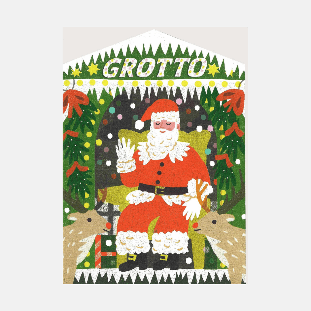 Christmas Grotto Greetings Card