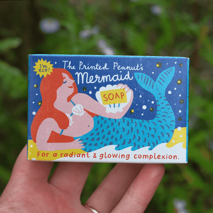 The Printed Peanut's Mermaid Rose Geranium Soap