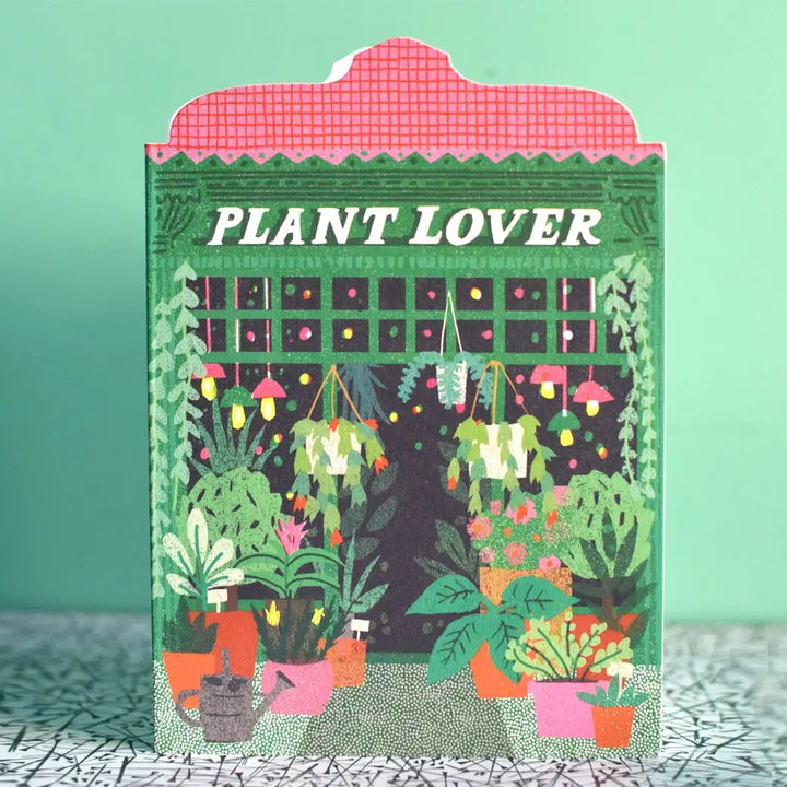 Plant Lover Shop Greetings Card