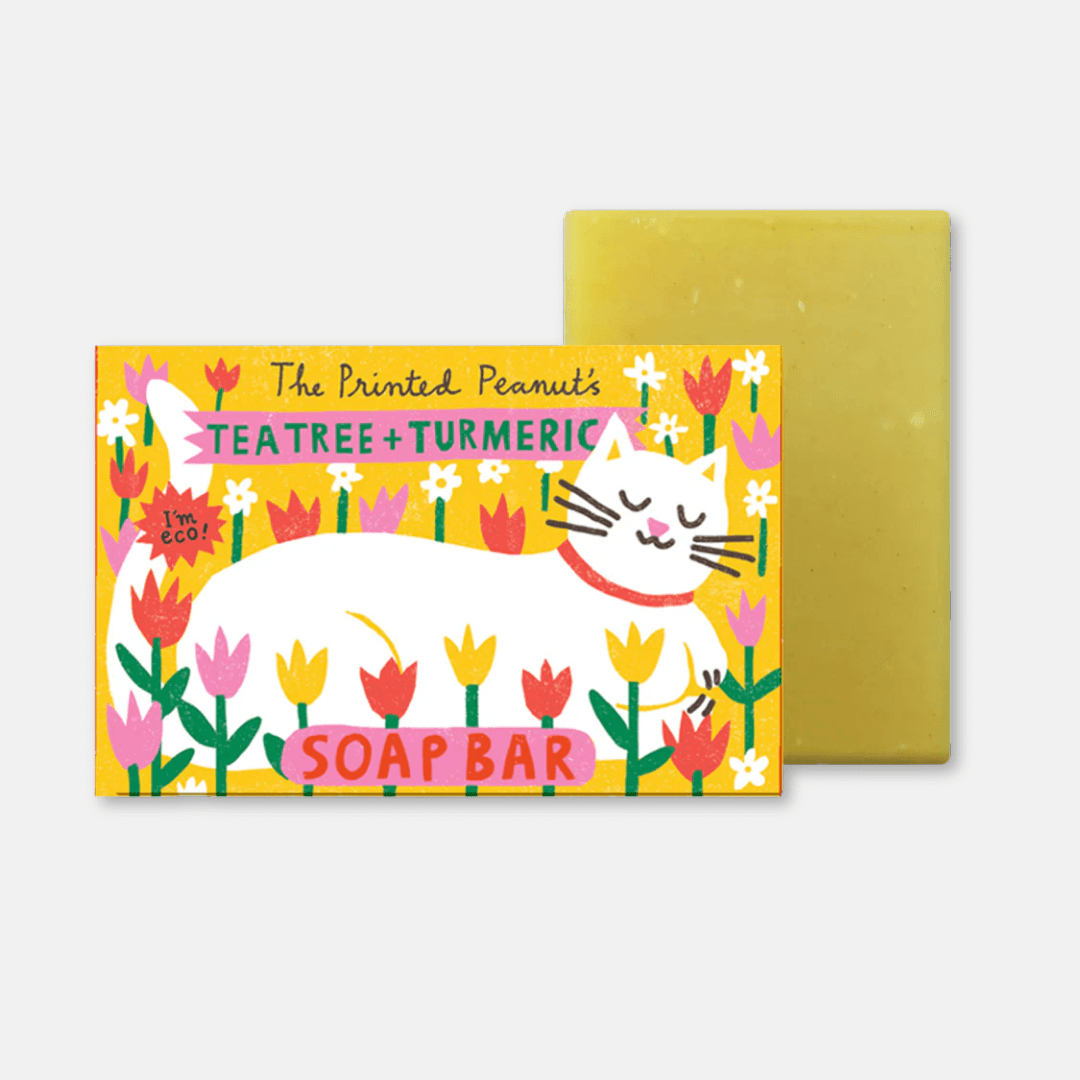 The Printed Peanut's Tea Tree & Turmeric Soap