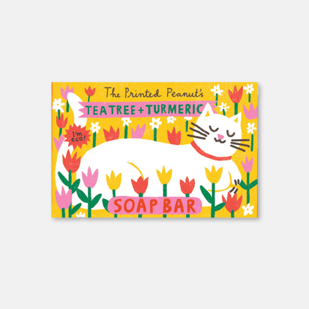 The Printed Peanut's Tea Tree & Turmeric Soap