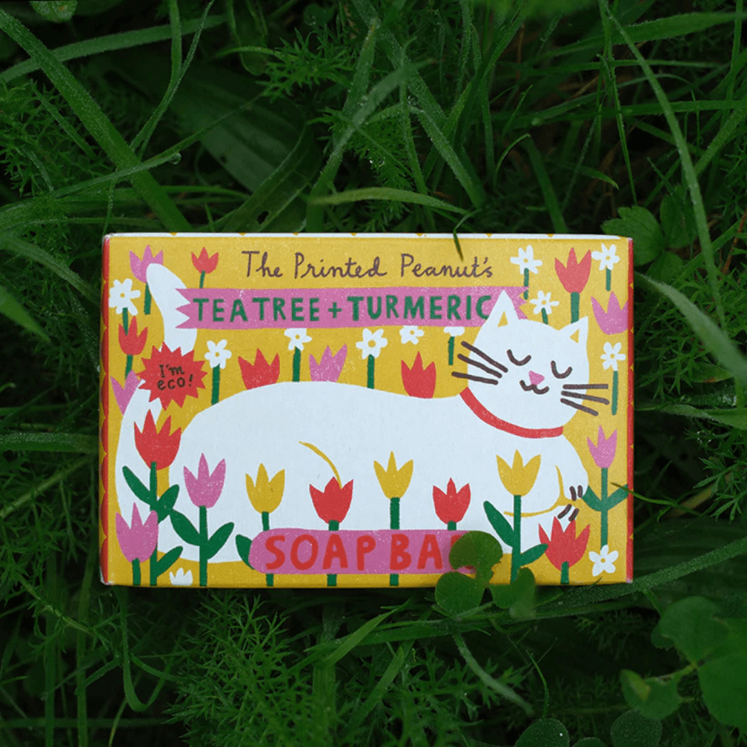 The Printed Peanut's Tea Tree & Turmeric Soap