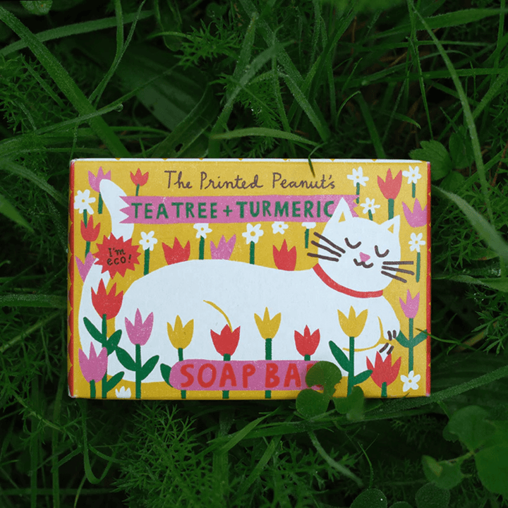 The Printed Peanut's Tea Tree & Turmeric Soap
